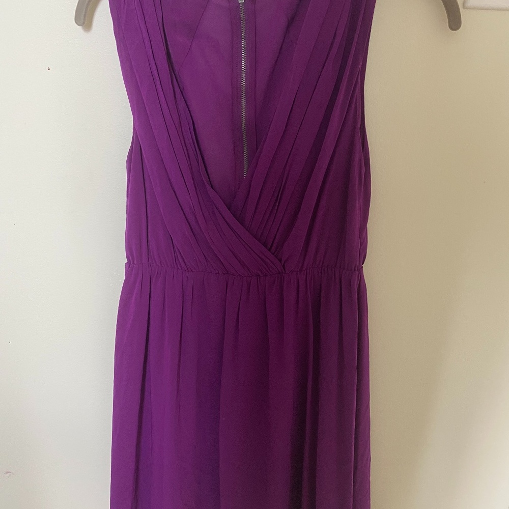 Alice and Olivia Purple Dress